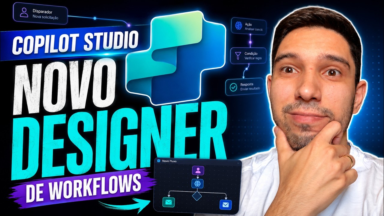 COPILOT STUDIO: NOVO DESIGNER DE WORKFLOWS