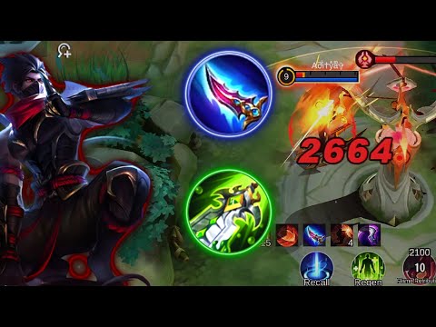 Use these 2 items ultimate Hayabusa 1 hit!! -Build Top 1 Global Hayabusa ~ MLBB.