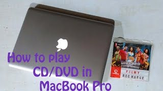 How to play CD/DVD in MacBook Pro