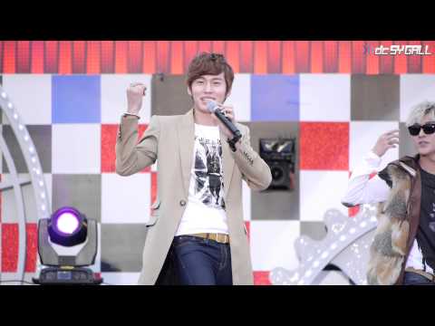 121013 영암 F1 특집 음악중심 - ChAOS 박태양 Kiss Kiss