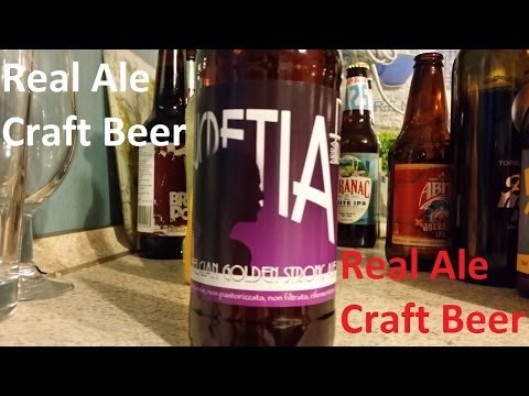 Birra Frara Lucretia Belgian Golden Strong Ale 4K Ultra HD Video | Italian Craft Beer Review