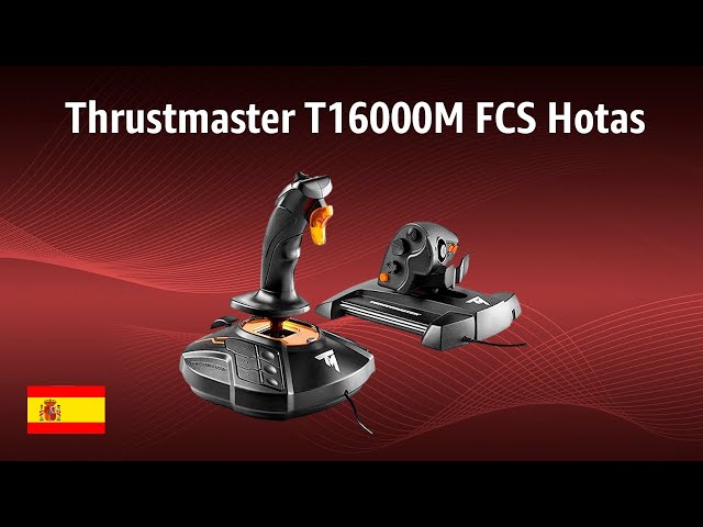 Vídeo relacionado con Thrustmaster T.16000M FCS HOTAS - Joystick y Mando de Potencia para PC (Tecnología Magnética H.E.A.R.T, Raíles Deslizantes S.M.A.R.T, 30 Botones, Ideal para Flight Simulator y Star Citizen)