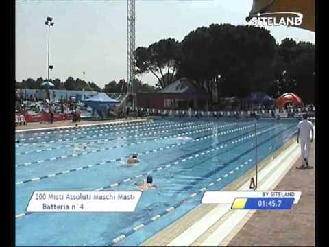 Serie 4 dei 200 Misti  Assoluti Maschi Master - 12 MEMORIAL ANDREA BETTIOL