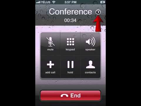 Conference Call On iPhone (3-way Call)