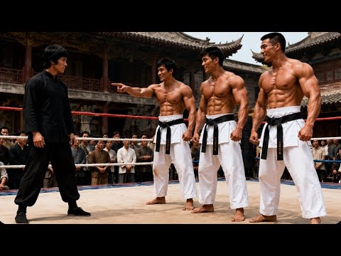 They Called Kung Fu “Dancing” Until Bruce Lee Entered the Ring Against 3 Karate Giants