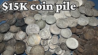 HOARD OF 1700s SILVER!! Buying a $15,000 Coin Deal From France w/Rare Ancient + World Coins