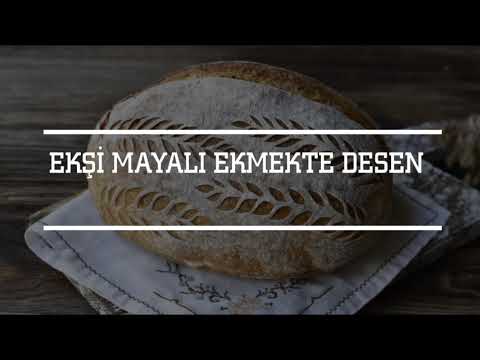Ekmeklerinize desen yapmak çok basit ☺️