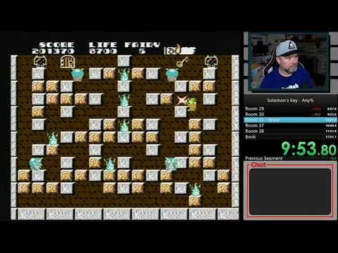 PxlGrease - Solomon's Key any% in 17:55