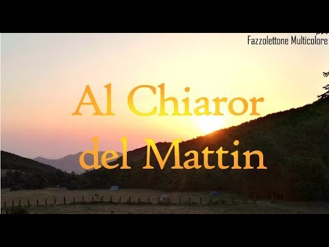Al chiaror del mattin - canto scout con testo e accordi