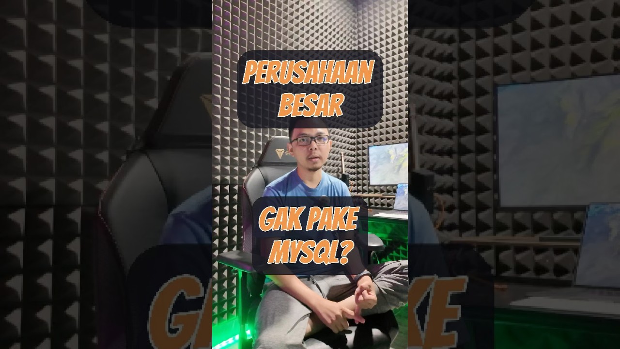 Perusahaan besar gak pake mysql dan postgresql? Apa bener?