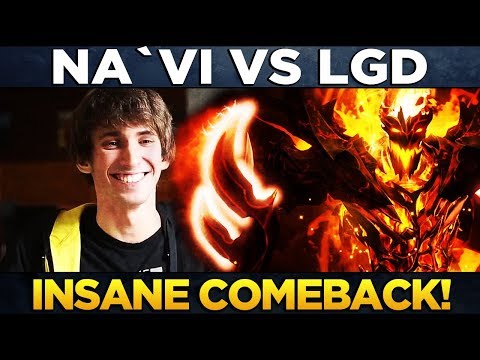 NA`VI vs LGD - INSANE COMEBACK! - MDL MACAU Minor Dota 2