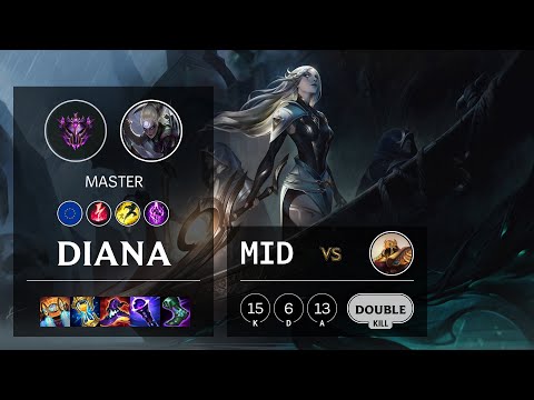 Diana Mid vs Azir - EUW Master Patch 11.20