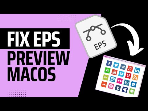 Fix Preview Icons for EPS files in MacOS (Ventura 13.2)