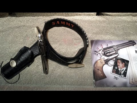 Sammy Davis Jr. Gun Twirling / Spinning Exhibition & Fast Draw with Joe Bowman - Old Trading Post