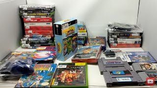 I traded trash for treasure. Thrift Store Game Finds!