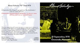 Klaus Schulze - Oostende 1978