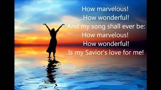  I stand amazed in the presence