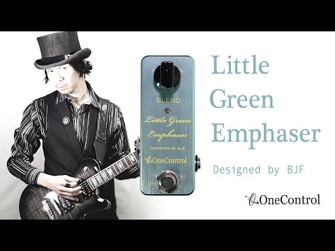 One Control Little Green Emphaser Effects Pedal Musician S Friend
