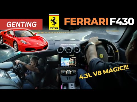 Ferrari F430 Genting Run | Love The Sound | 17 Years Old But Still Going Strong / YS Khong Driving