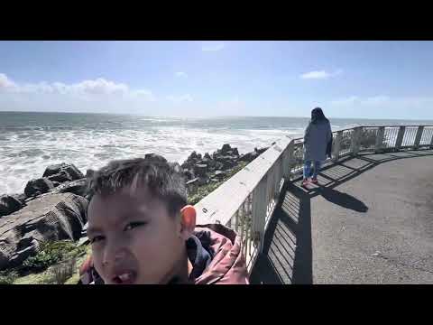 Huda đi chơi Pancake Rocks