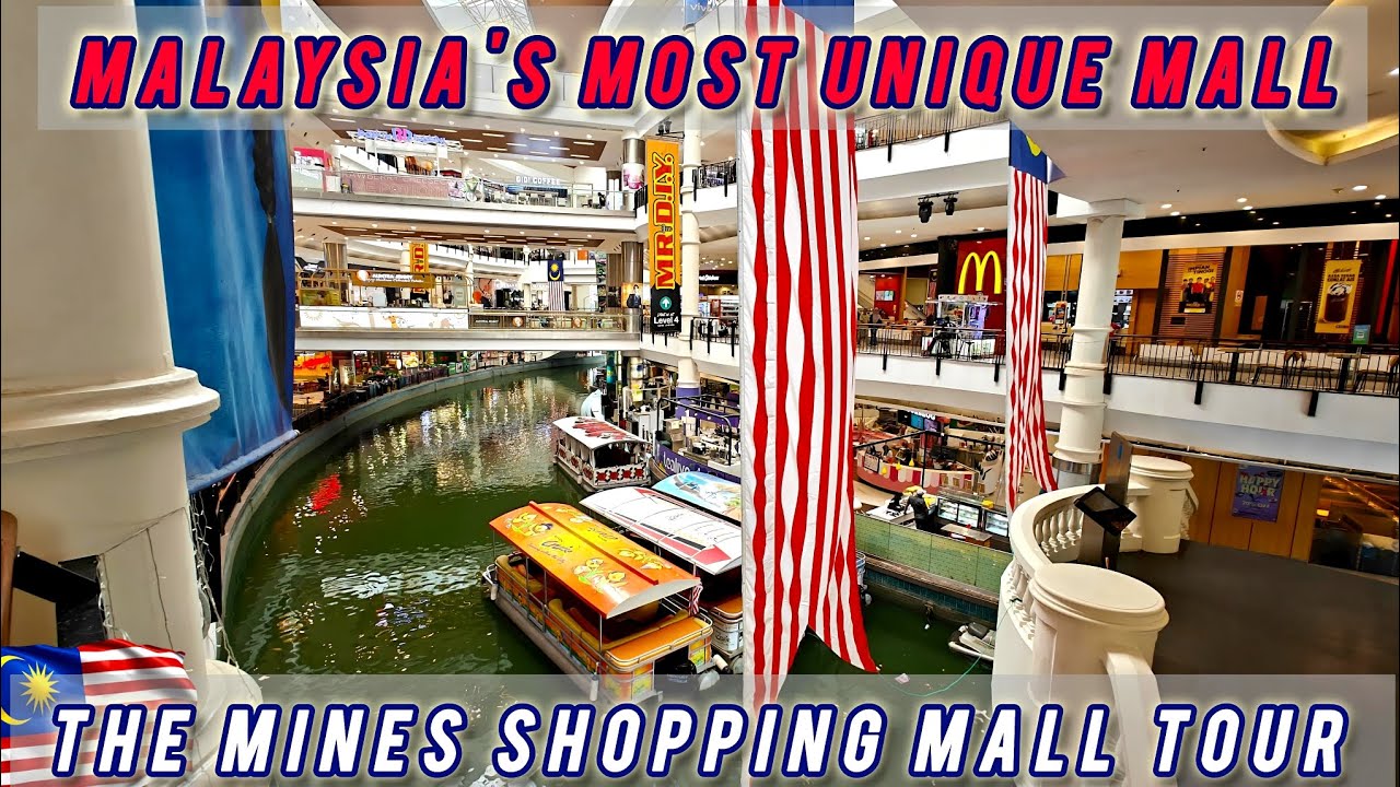 THE MINES SHOPPING MALL TOUR - SELANGOR| BOAT RIVER CRUISE| VENICE OF MALAYSIA TRAVEL&TOURISM 🇲🇾🧳