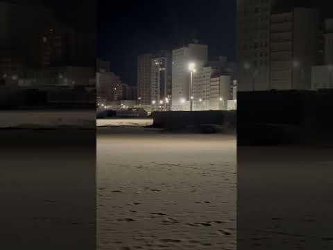 NECOCHEA - ARGENTINA 🇦🇷🇦🇷🇦🇷🇦🇷🇦🇷 Tranquila PLAYA a la NOCHE octubre 2025