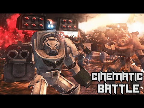 Unification Mod | Deathwing Terminators vs Alpha Legion! - Survival / WH40K: Dawn of War: Soulstorm