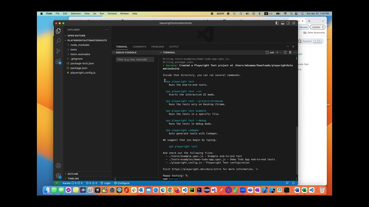 GITS-Playwright Javascript UI Automation Series-01 | Scratch Projects