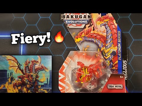 Bakugan Platinum Pyrus Nillious Opening!! (Evolutions)