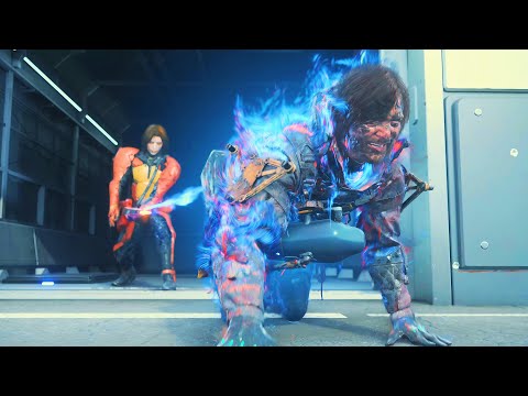 Higgs burns Sam looping his death and resurrection - Death Stranding 2