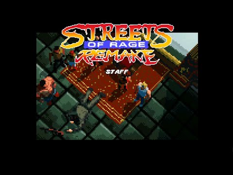 Streets Of Rage Remake [5.2] - SOR 1 Way - 2 Players Playthrough