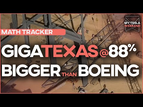 As big as Boeing, but bigger - Giga Texas is 88% done