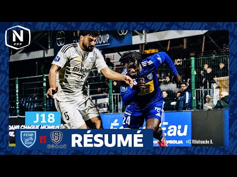 J18 I FC Villefranche B. vs SC Aubagne Air Bel (2-1) I National FFF 2025-2026