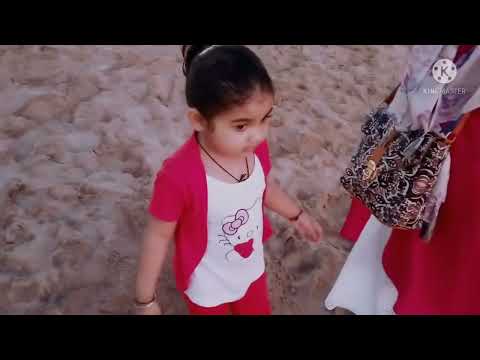 sweetu dance on the beach ⛱️🏖️ and hare Rama hare Krishna temple in Andheri West