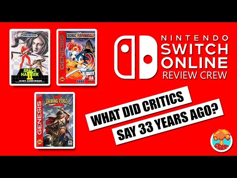 1990s Critics Review Sonic Spinball, Shining Force II & Space Harrier II (Nintendo Switch Online)