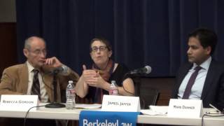 Torture, Security, and Law Symposium at Berkeley- Part 2 of 3