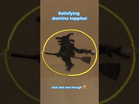 satisfying domino fields 😍