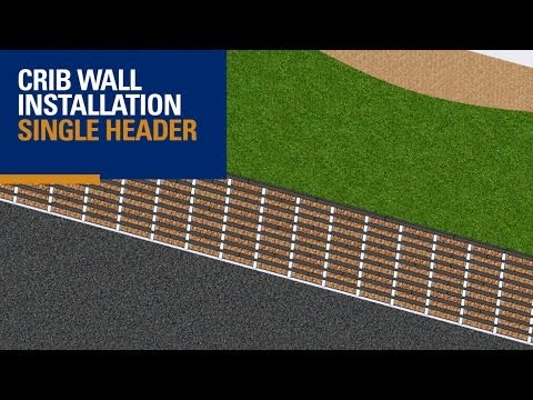 Single Header Crib Wall (3D Animation) 