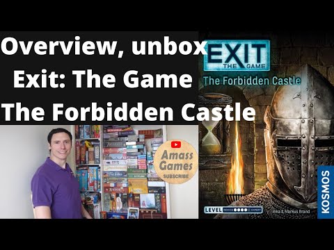 How to setup, play and unbox Exit Forbidden Castle by * AmassGames *