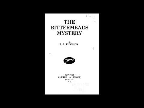 The Bittermeads Mystery - Book by E. R. Punshon — free full audiobook