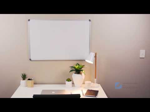 Magnetic white board, board size: 17 x 23 inch