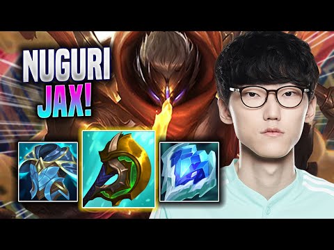 NUGURI IS READY TO PLAY JAX! - DK Nuguri Plays Jax TOP vs Gwen! | Season 2022