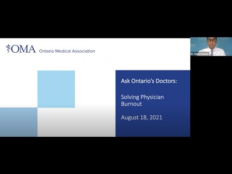 Ask Ontario's Doctors: Solving Physician Burnout