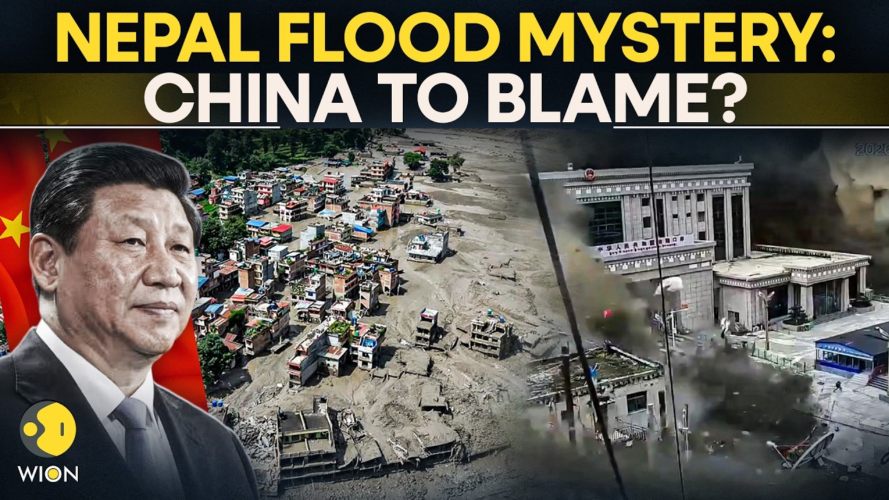 Nepal’s DEADLY Flash Floods LIVE: Did Beijing Know the DANGER and Stay Silent? | WION Live