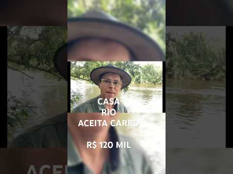 [113760]CHACRINHA COM CASA, LUZ E FIBRA ÓTICA PERTO DE RIO  ACEITA CARRO R$ 120 MIL #chacara #sitio