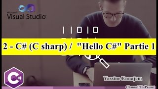 2 - C# (C sharp) /  &quot;Hello C#&quot; (Variables, constantes, comment, entrée et sortie)Partie 1
