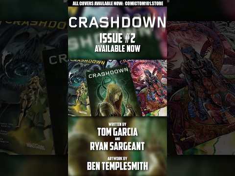 CRASHDOWN #2 is available in Comic Shops TODAY!! | #shorts #comicbooks
