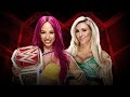 Charlotte Vs Sasha Banks Women S Championship Hell In A Cell 2016 WWE 2K16