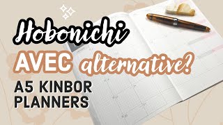 Kinbor A5 planner Unboxing & Fountain Pen Test ❀  Affordable Hobonichi Cousin Alt?
