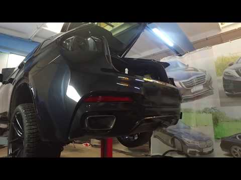 How to install Complete Body Kit BMW X6 (F16) (2015-up) X6M Design M-Package By KiTT